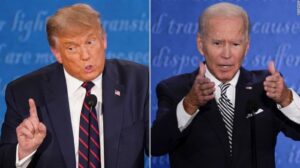 Biden trump berhadapan dalam debat pertama capres as