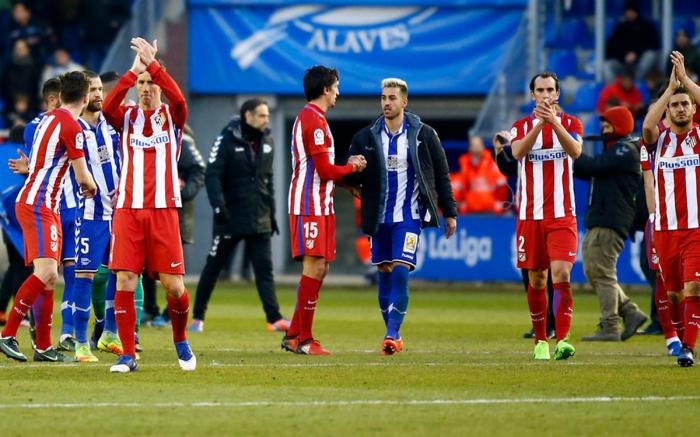 CHUTOGEL - Reaksi pemain Atletico Madrid setelah kalah