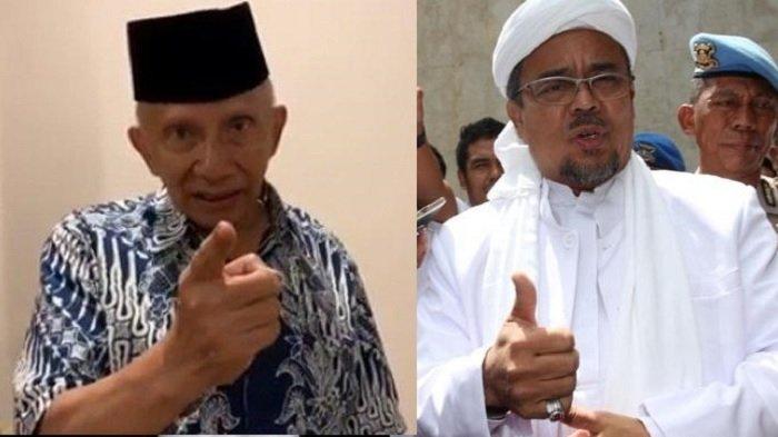 Amien Rais vs Habib Rizieq: Perbedaan Pandangan Soal Kasus KM 50